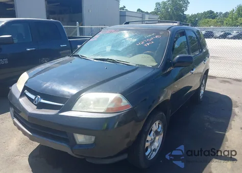 2001 Acura Mdx 3.5L z USA, uszkodzony, nr VIN 2HNYD18291H517548